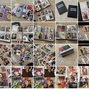 MASSIVE Justin Bieber Collectible Merch Collection POSTERS + CARDS + MAGAZINES